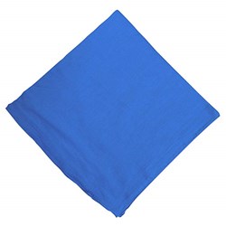 Bild von Nickituch blau Bandana Baumwolle