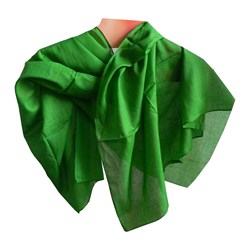 Zeige Details für Tuch grün uni 100x100cm Bild von Tuch grün uni 100x100cm