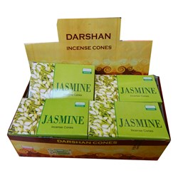 Zeige Details für 120 Jasmine Räucherkegel Vorratspackung Bild von 120 Jasmine Räucherkegel Vorratspackung