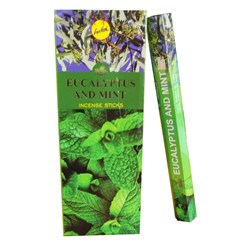 Zeige Details für 120 Eucalyptus Mint Räucherstäbchen Bild von 120 Eucalyptus Mint Räucherstäbchen