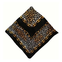 Zeige Details für Nickituch Leopard schwarz gold Bild von Nickituch Leopard schwarz gold