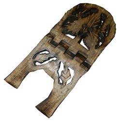 Zeige Details für Buchständer Ranke 33cm Holz Bild von Buchständer Ranke 33cm Holz