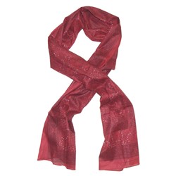 Zeige Details für Schal Paisley rot Blumen 180x50cm Bild von Schal Paisley rot Blumen 180x50cm