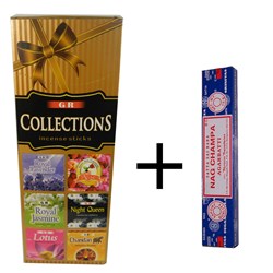 Zeige Details für 120 Räucherstäbchen Collection und 15g Satya Nag Champa Bild von 120 Räucherstäbchen Collection und 15g Satya Nag Champa