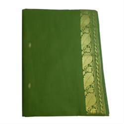 Zeige Details für Sari olivgrün Indien Kleid Bild von Sari olivgrün Indien Kleid