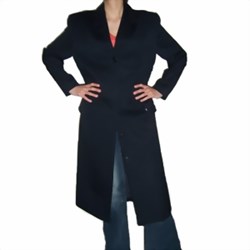 Zeige Details für Schurwoll Mantel schwarz Bild von Schurwoll Mantel schwarz