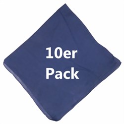 Zeige Details für 10 Nickitücher dunkelblau uni Baumwolle Bandana Bild von 10 Nickitücher dunkelblau uni Baumwolle Bandana