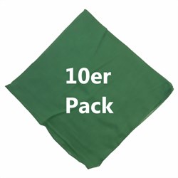 Zeige Details für 10 Nickitücher grün uni Baumwolle Bandana Bild von 10 Nickitücher grün uni Baumwolle Bandana