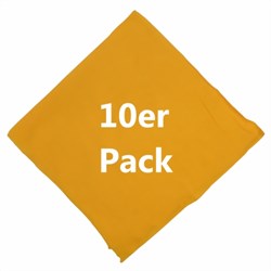 Zeige Details für 10 Nickitücher gelb uni Baumwolle Bandana Bild von 10 Nickitücher gelb uni Baumwolle Bandana