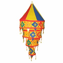 Zeige Details für Paralume indiano 90 cm colorato
 Bild von Paralume indiano 90 cm colorato