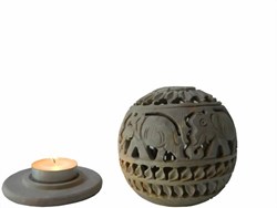 Zeige Details für Portacandela "Elefante" rotondo
 Bild von Portacandela "Elefante" rotondo