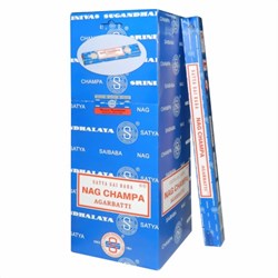 Zeige Details für 250g Satya Sai Baba Nag Champa blau Räucherstäbchen Bild von 250g Satya Sai Baba Nag Champa blau Räucherstäbchen