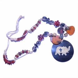 Zeige Details für Collar étnico colgante de elefante madera hueso cuerno
 Bild von Collar étnico colgante de elefante madera hueso cuerno