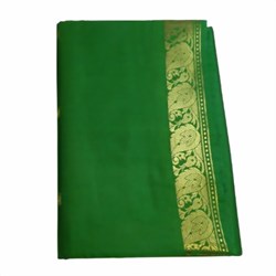Zeige Details für Sari verde broccato oro
 Bild von Sari verde broccato oro
