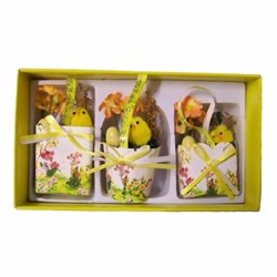 Zeige Details für Osterküken im Pappsäckchen Osterdeko Bild von Osterküken im Pappsäckchen Osterdeko