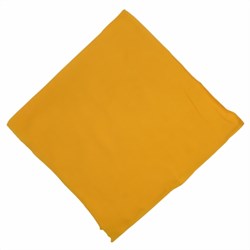 Zeige Details für Nickituch gelb Bandana 50x50cm Bild von Nickituch gelb Bandana 50x50cm
