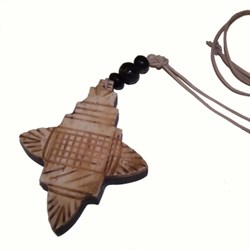 Zeige Details für Collar étnico cruz cuentas de madera hueso
 Bild von Collar étnico cruz cuentas de madera hueso