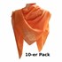 Bild von Pañuelos naranja claro monocromáticos pack 10 monocromáticos algodón
, Bild 1