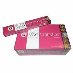Zeige Details für 180g Golden Nag Meditation Räucherstäbchen Bild von 180g Golden Nag Meditation Räucherstäbchen
