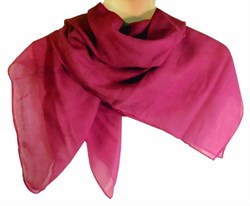 Zeige Details für Tuch pink uni 100x100cm Bild von Tuch pink uni 100x100cm