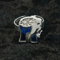 Zeige Details für Seeopalring Elefant
 Bild von Seeopalring Elefant