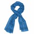 Bild von Pañuelo chal paisley estilo cachemira flores azul 180x50cm
, Bild 1