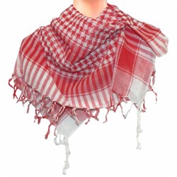 Zeige Details für Palituch rot-weiß Arabertuch Halstuch  Bild von Palituch rot-weiß Arabertuch Halstuch