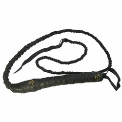 Zeige Details für Peitsche Echtleder schwarz Bild von Peitsche Echtleder schwarz