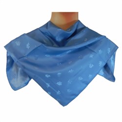 Zeige Details für Edelweiß Nickituch Jacquardmuster hellblau Bild von Edelweiß Nickituch Jacquardmuster hellblau