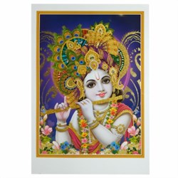 Bild von Imagen/ lámina Krishna 50 x 70 cm
