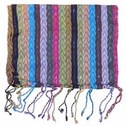 Zeige Details für Lurex Schal bunt lila gestreift 160x25 cm Bild von Lurex Schal bunt lila gestreift 160x25 cm