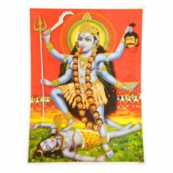 Zeige Details für Bild Kali Mahakali 30x40cm
 Bild von Bild Kali Mahakali 30x40cm