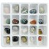 Bild von Piedras semipreciosas 20 pulidas gemas en caja expositora
, Bild 1