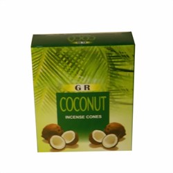 Bild von 10 Coconut Kokosnuss Räucherkegel 