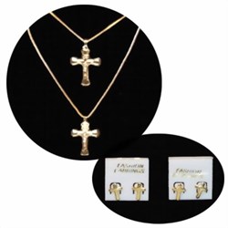 Zeige Details für Cadenas crucifijo y pendientes cruz
 Bild von Cadenas crucifijo y pendientes cruz