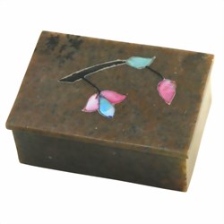 Zeige Details für Specksteindose rechteckig 75x50mm  Bild von Specksteindose rechteckig 75x50mm