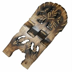 Zeige Details für Buchständer Ranke 30cm Holz Bild von Buchständer Ranke 30cm Holz