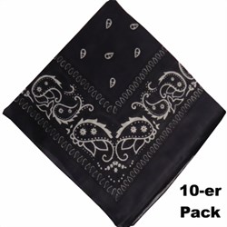 Zeige Details für Bandanas pack 10 50x50cm estampado cachemira negro
 Bild von Bandanas pack 10 50x50cm estampado cachemira negro