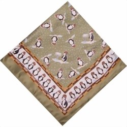 Zeige Details für Nickituch khaki Pinguine Halstuch Bild von Nickituch khaki Pinguine Halstuch