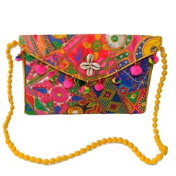 Zeige Details für Indische Handtasche orientalisches Muster Bild von Indische Handtasche orientalisches Muster
