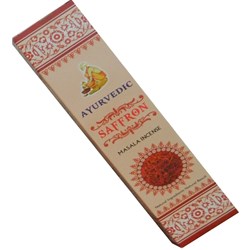 Bild von 15g Ayurvedic Saffron Masala Incense Räucherstäbchen 