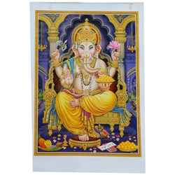 Zeige Details für Bild Ganesha 50 x 70 cm Bild von Bild Ganesha 50 x 70 cm
