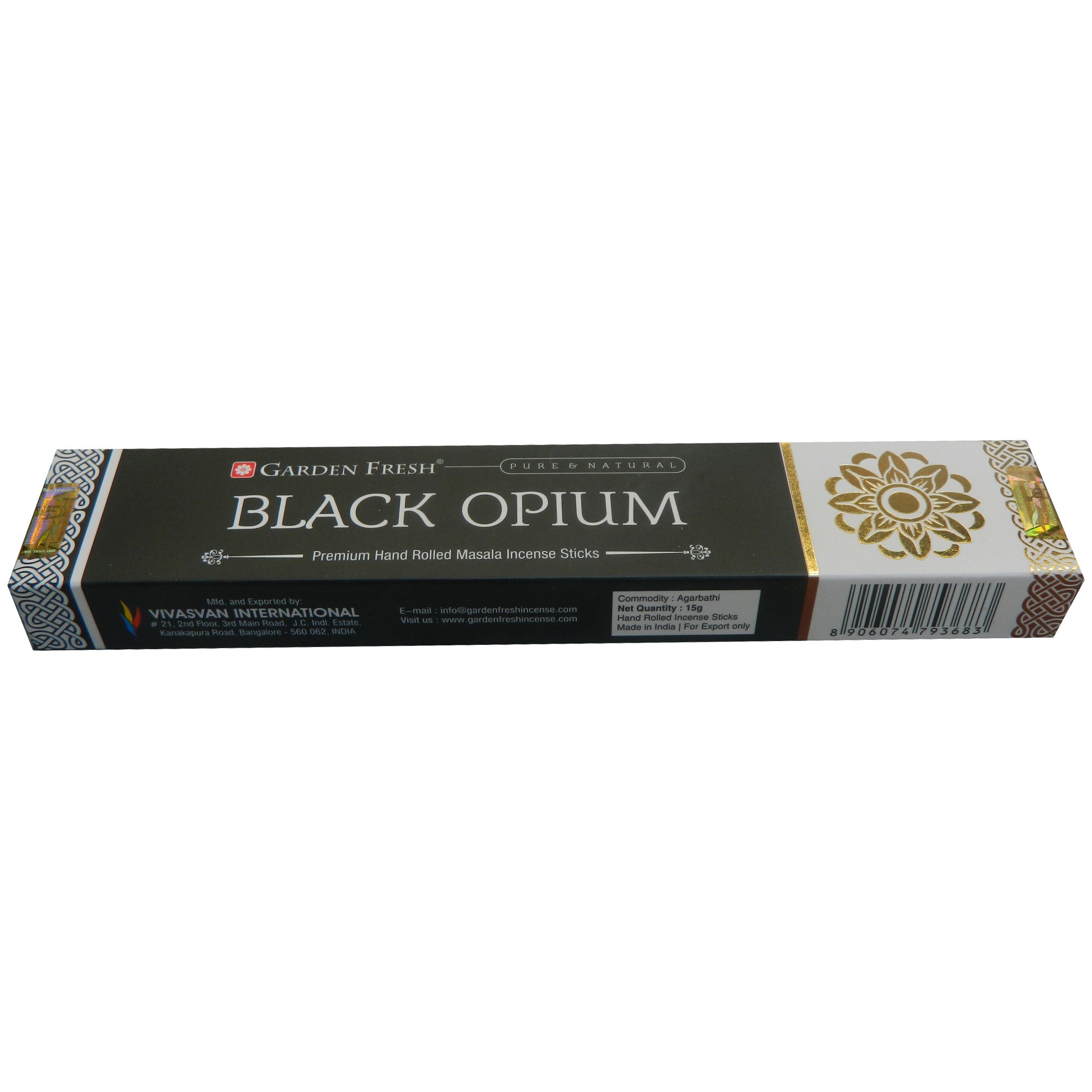 Bild von 15g Black Opium Räucherstäbchen