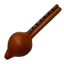Bild von Schlangenflöte indisches Musikinstrument