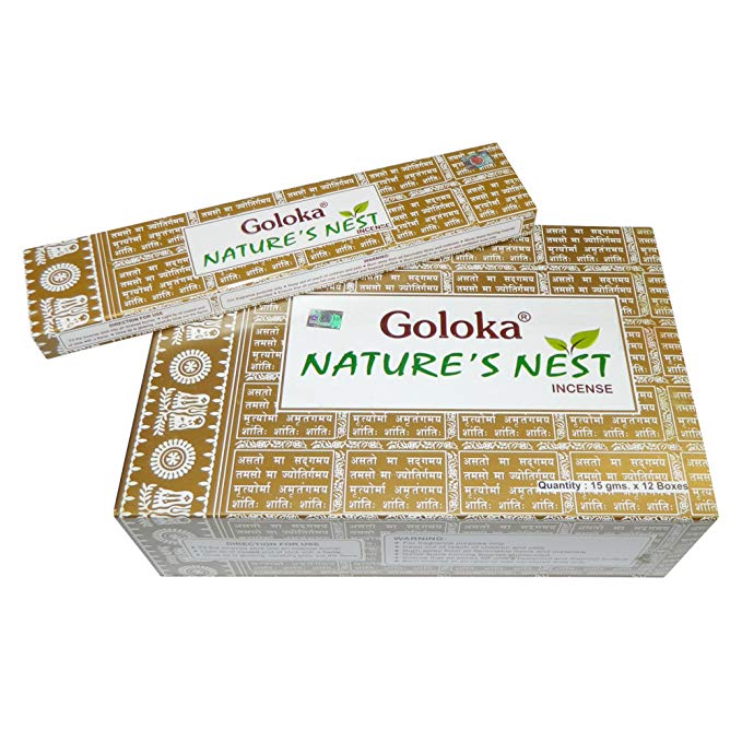 Bild von 180g Goloka Nature's Nest Räucherstäbchen