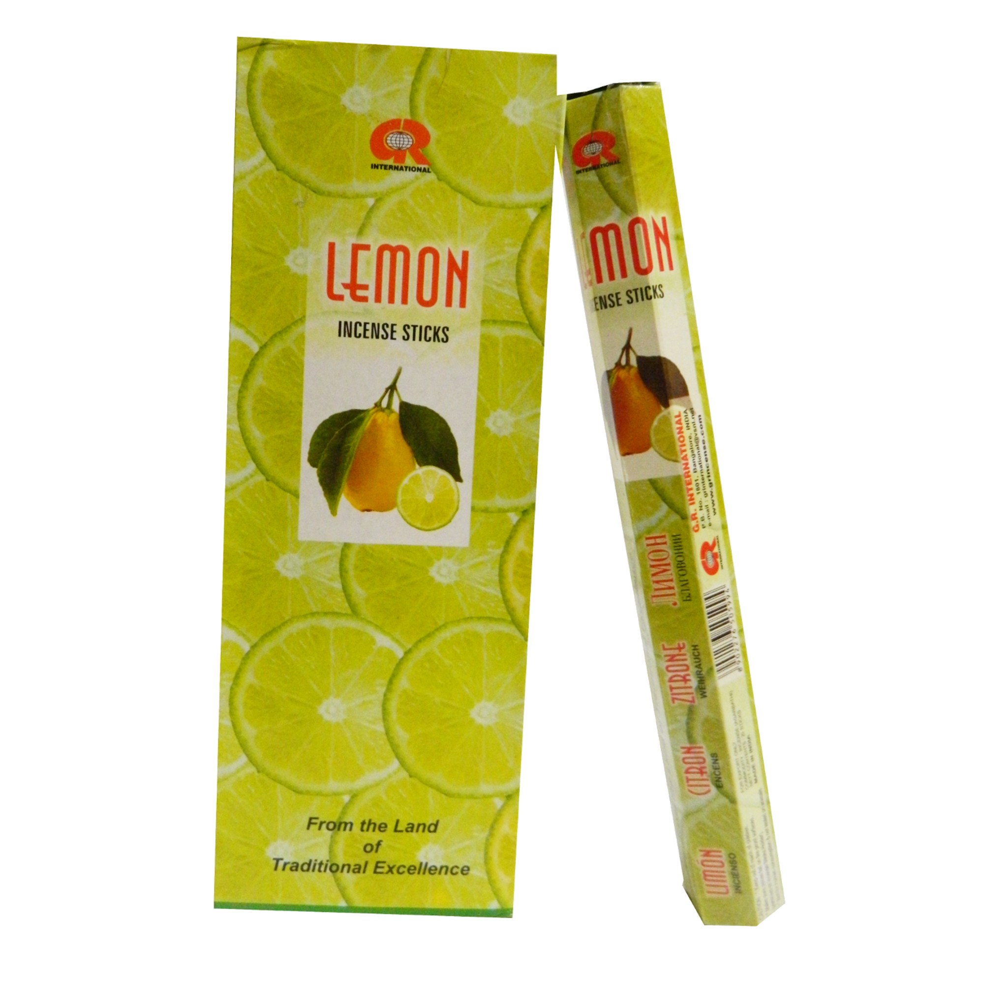 Bild von 120 Lemon Räucherstäbchen Zitrone