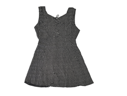 Bild von Sommerkleid schwarz Viskose Kleid Damen Strandkleid 
