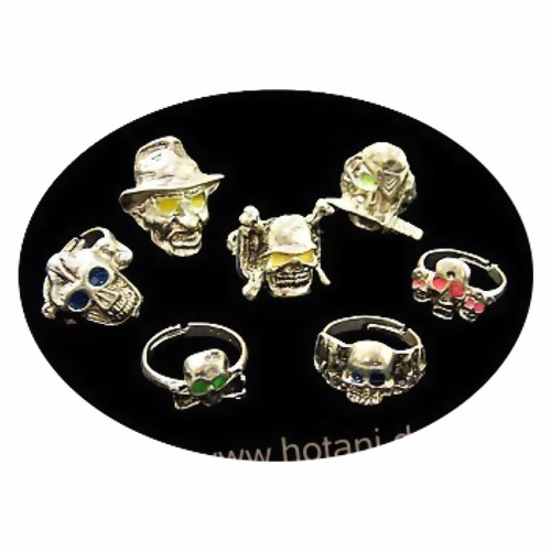 Bild von Fingerringe Totenkopf