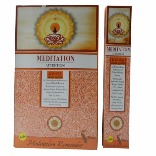 Bild von 180g Incensi Meditation Massala Agarbatti