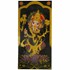 Bild von Bild Ganesha Lotus lila schwarz 100 x 50 cm, Bild 1
